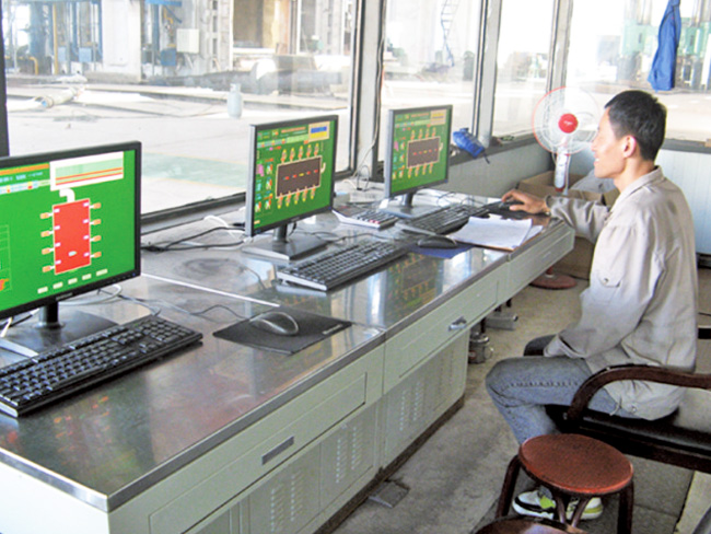 全自動(dòng)加熱爐、正火爐操作室